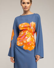 Afbeelding in Gallery-weergave laden, Tantra - Long floral dress: Navy / YOUR
