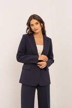 Afbeelding in Gallery-weergave laden, Attentif Paris - [Aura] Women&#39;s fitted blazer: Brown / Sx1 Mx1 Lx1 XLx1
