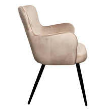 Afbeelding in Gallery-weergave laden, Pole To Pole - Wing Chair (Velvet): Sand White
