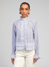 Afbeelding in Gallery-weergave laden, An'ge - SELDA striped shirt: XL
