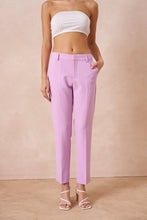 Afbeelding in Gallery-weergave laden, Attentif Paris - [Timeless] High-waisted cigarette pants: Yellow / Sx1 Mx1 Lx1 XLx1
