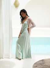 Afbeelding in Gallery-weergave laden, Bijondo - Amelia rayon short mesh cardigan: Negro / One size
