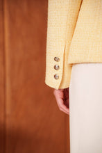 Afbeelding in Gallery-weergave laden, Attentif Paris - Fitted tweed blazer: Pink / S/M/L/XL
