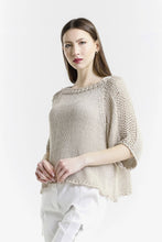 Afbeelding in Gallery-weergave laden, TINA Stephens Italy/Tees By Tina - Doris Closed Knit Ballet Sleeve Closed Knit Sweater (BQ906CK): 681 Blush / One Size
