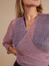 Afbeelding in Gallery-weergave laden, Bijondo - Amelia rayon short mesh cardigan: Orange / One size
