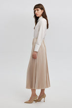 Afbeelding in Gallery-weergave laden, Touché - PLEATED SKIRT: Beige / Standart
