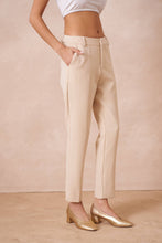 Afbeelding in Gallery-weergave laden, Attentif Paris - [Timeless] High-waisted cigarette pants: Yellow / Sx1 Mx1 Lx1 XLx1
