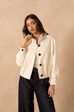 Afbeelding in Gallery-weergave laden, LULUMARY - Short trench V357: Beige / 3S/M 3M/L
