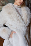 CHOKLATE PARIS - Faux fur coat with large collar - Y171