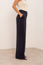 Afbeelding in Gallery-weergave laden, Attentif Paris - [Aura] Wide high-waisted tailored long pants: Brown / Sx1 Mx1 Lx1 XLx1
