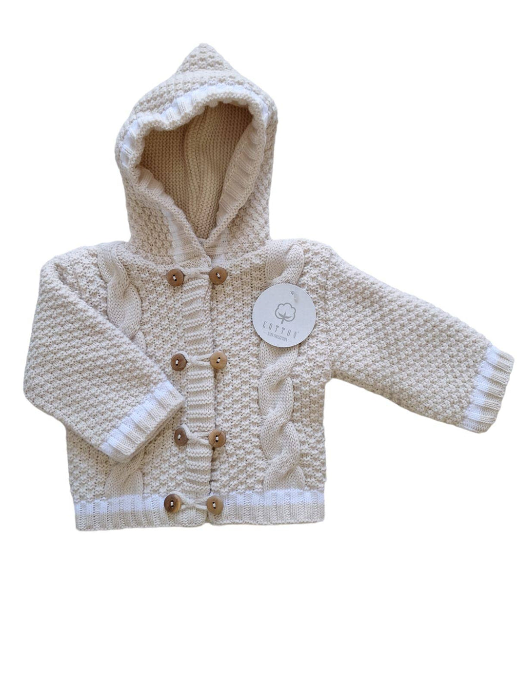 Cotton Socks - 318 DOUBLE JACKET ONE SIZE (AUTUMN/WINTER): Beige / 0—3M