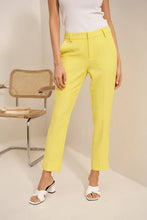 Afbeelding in Gallery-weergave laden, Attentif Paris - [Timeless] High-waisted cigarette pants: Yellow / Sx1 Mx1 Lx1 XLx1
