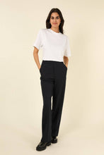 Afbeelding in Gallery-weergave laden, Attentif Paris - Wide high waist pants: Mole / Sx1 Mx1 Lx1 XLx1
