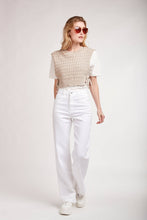 Afbeelding in Gallery-weergave laden, Toxik3 - Jean droit long taille haute - Ricky: Blanc
